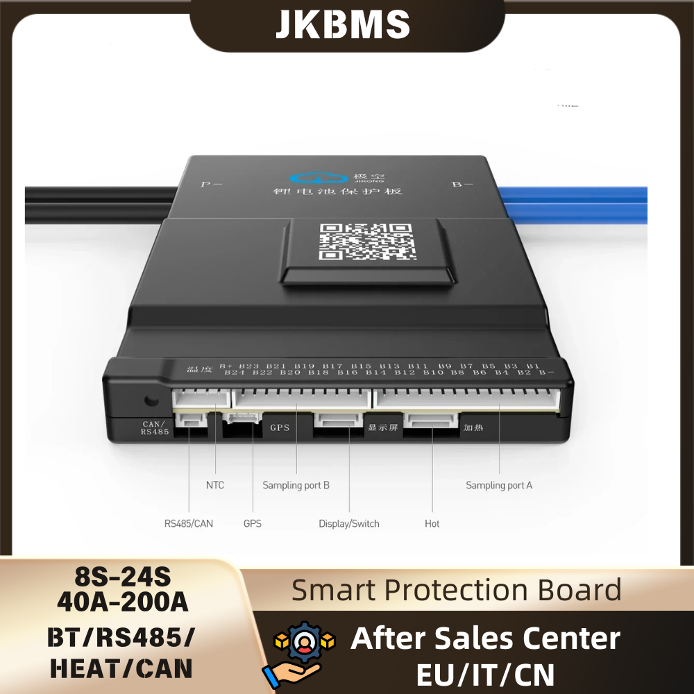 Smart Bms 24S 200A Bluetooth Lifepo4 - Bateria Inteligente JK-BMS Bluetooth com Balanceamento