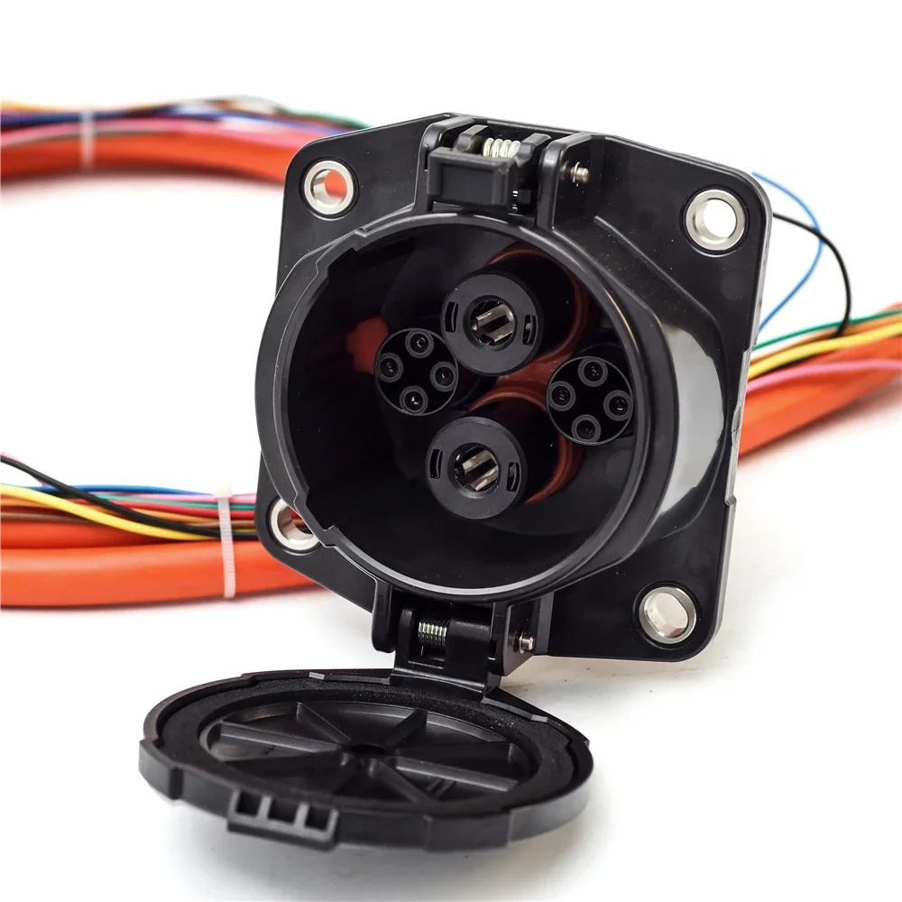 Chademo Inlet Socket 125A Ev - Chademo tomada de entrada 125a cabo
