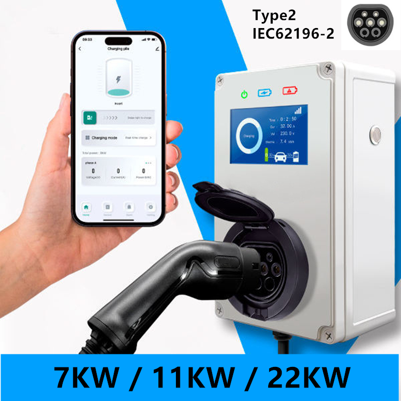 Ev Charger Type 2 22Kw 32A 3 Phase - Carregador EV Tipo 2 32A 7KW