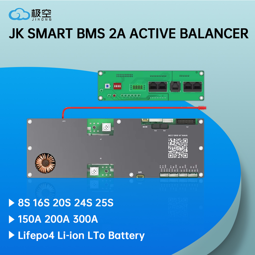 Smart Bms 24S 200A Bluetooth Lifepo4 - JK Smart BMS 2A Balanceador ativo