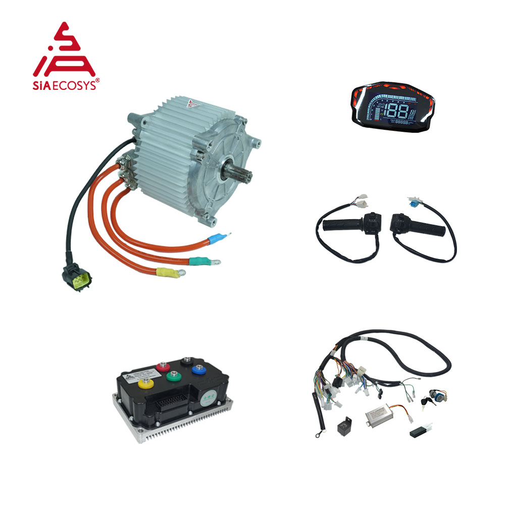Mid Drive Motor Kit 72V 5000W - Kit de Conversão de Motor Central