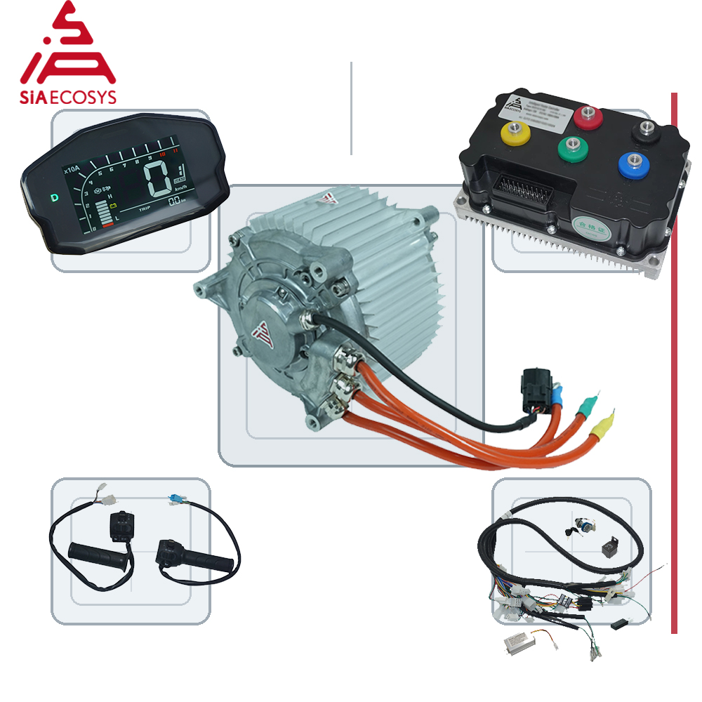 Mid Drive Motor Kit 72V 5000W - Kit de Motor de Tração Central