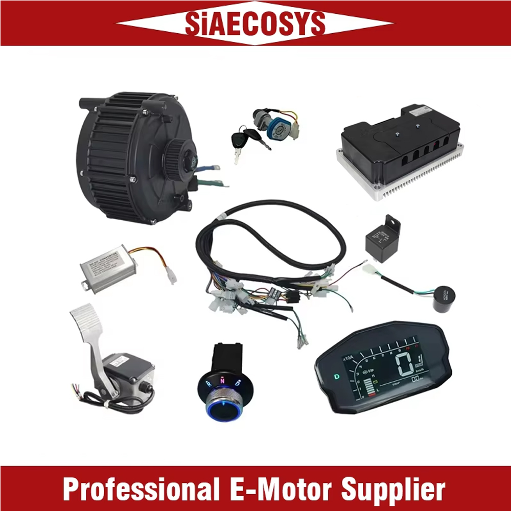 Kit de motor de acionamento mé - Mid Drive Motor Kit 72V 5000W avaliação e preço