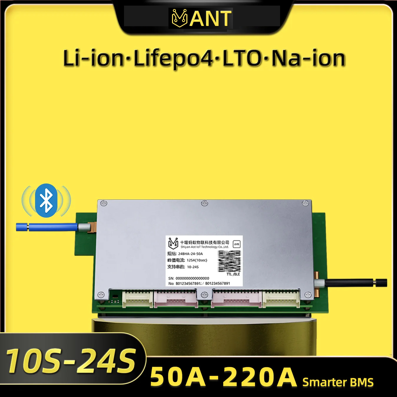 Placa de Proteção de Bateria d - Smart Bms 24S 200A Bluetooth Lifepo4 avaliação e preço