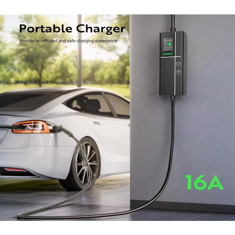 2026 Carregador EV portátil 16 - Type 2 Portable Ev Charger 11Kw Cee avaliação e preço