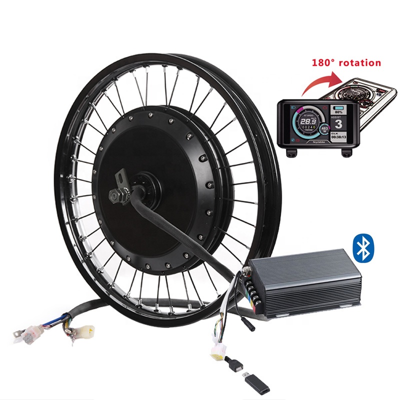 Kit de conversão de bicicleta  - Qs Motor 273 8000W Hub Motor avaliação e preço