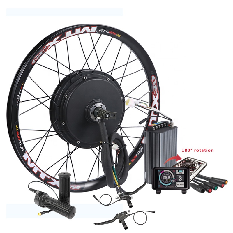 Kit de conversão de bicicleta  - Qs Motor 273 8000W Hub Motor avaliação e preço