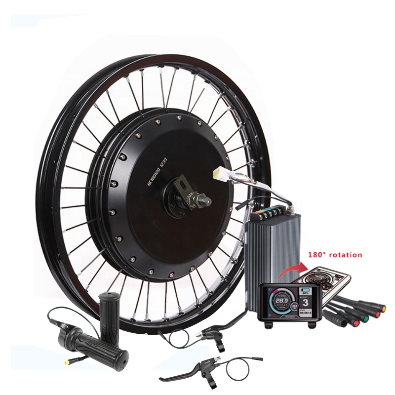Kit de conversão de bicicleta  - Qs Motor 273 8000W Hub Motor avaliação e preço