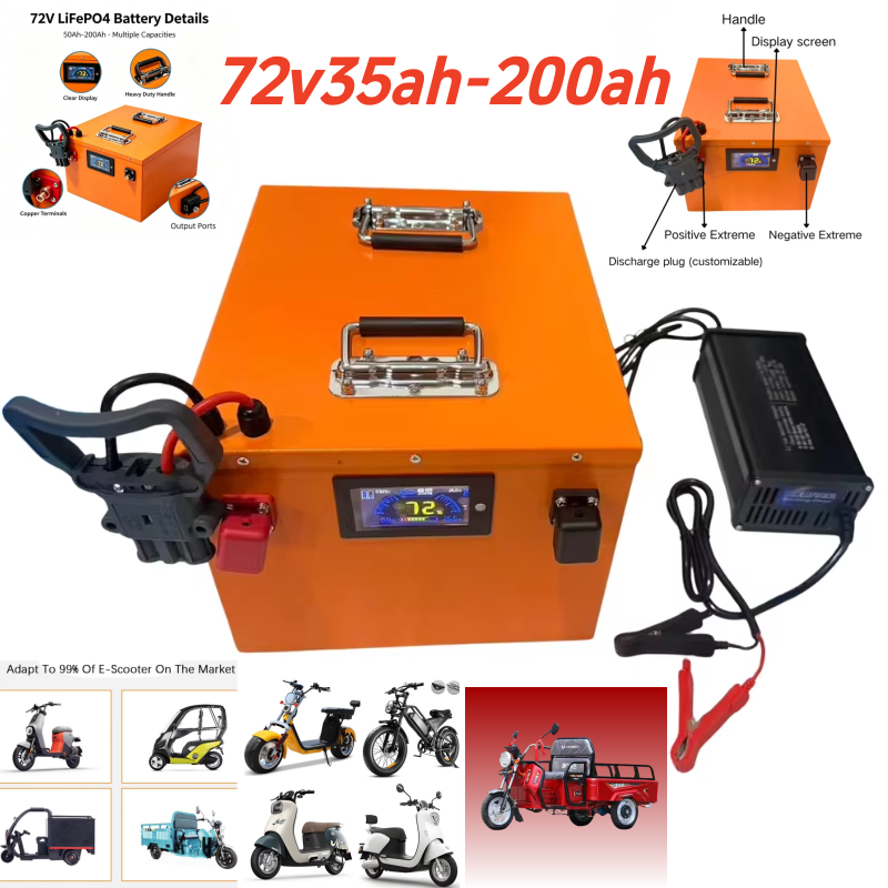 Bateria de Lítio LiFePO4 72V 8 - Lifepo4 72V 100Ah Battery Pack Ev avaliação e preço
