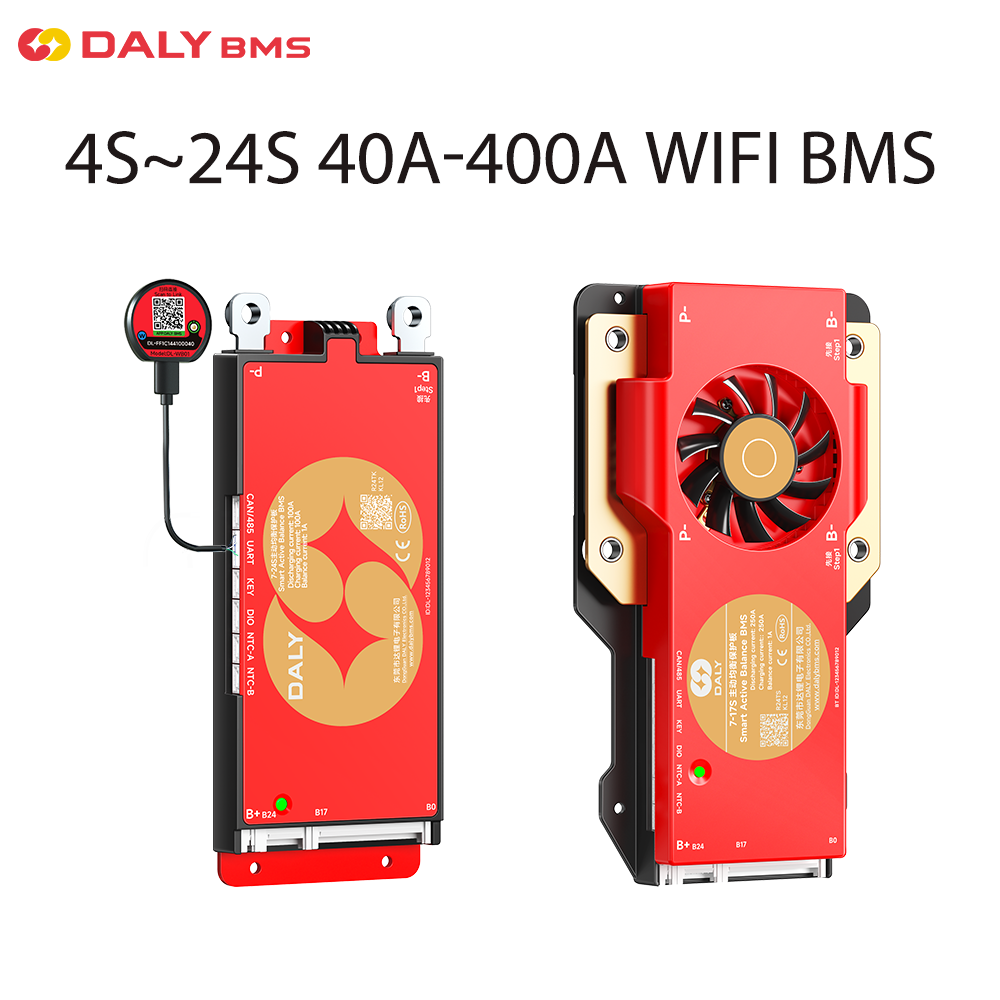 Daly BMS WIFI Bluetooth Smart  - Smart Bms 24S 200A Bluetooth Lifepo4 avaliação e preço