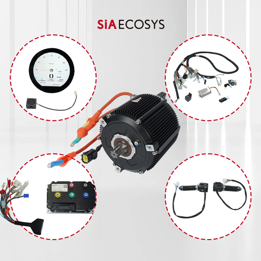 Kit de Motor de Tração Central - Mid Drive Motor Kit 72V 5000W avaliação e preço