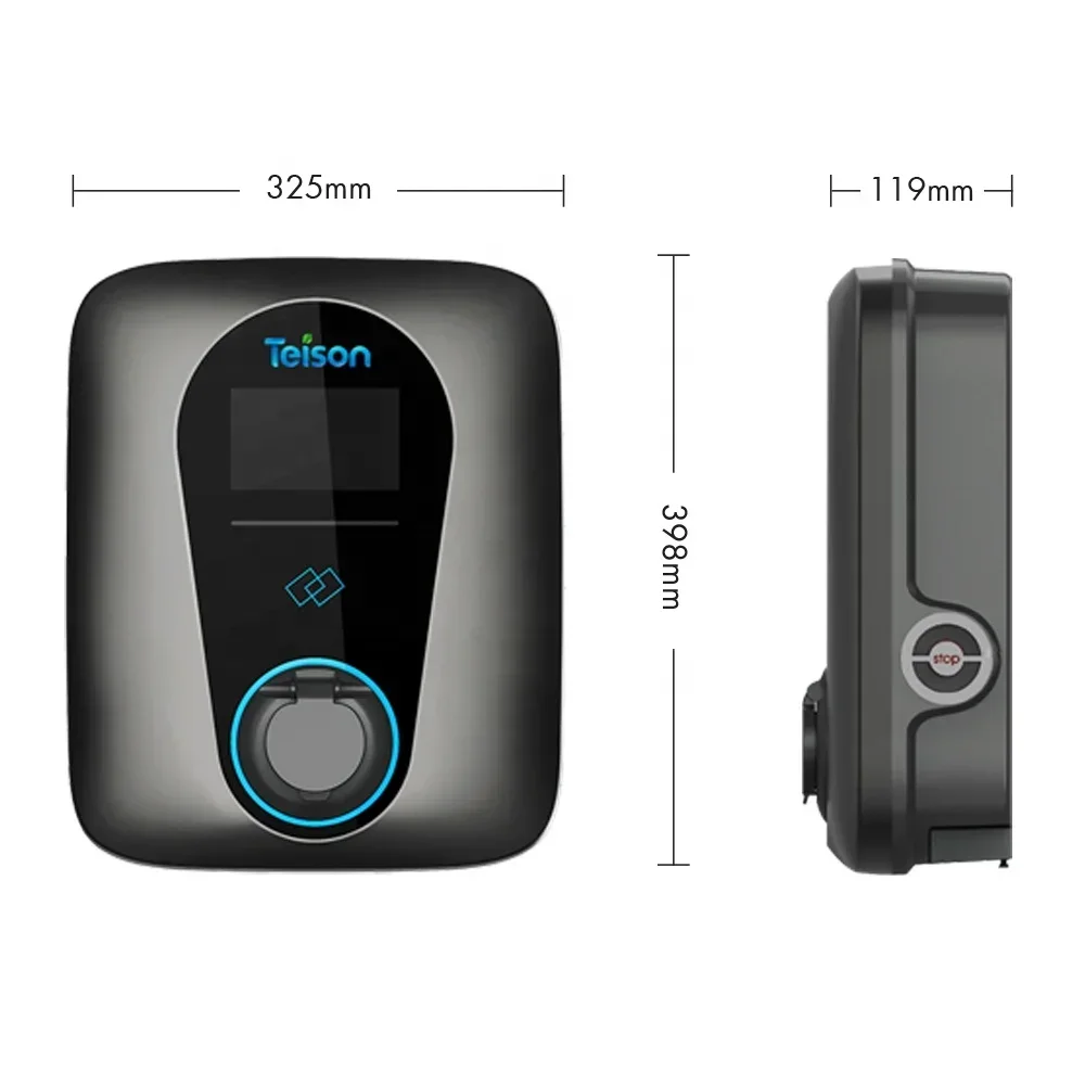 Teison 7kw 32A AC Wallbox Carr - J1772 Evse 32A Level 2 Charger avaliação e preço