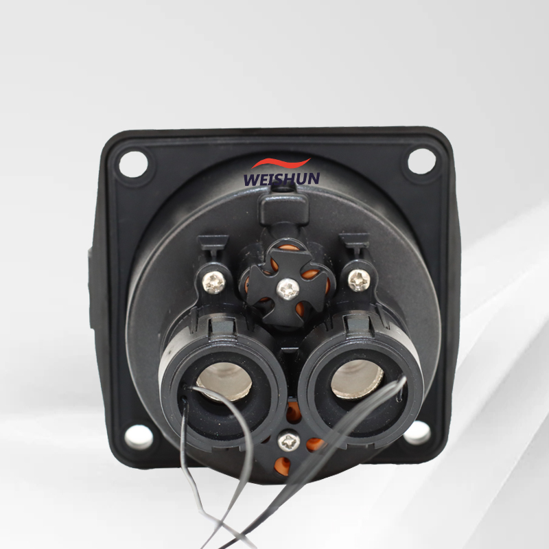 Soquete EV CHAdeMO 80A 125A 15 - Chademo Inlet Socket 125A Ev avaliação e preço