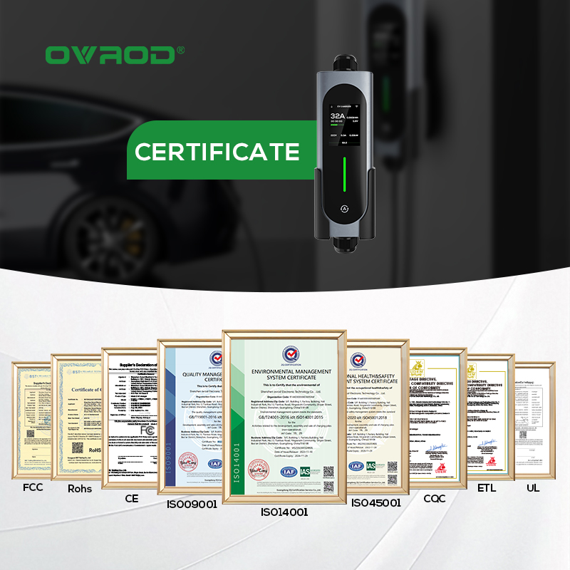 Carregador Portátil Ovrod para - Type 2 Portable Ev Charger 11Kw Cee avaliação e preço