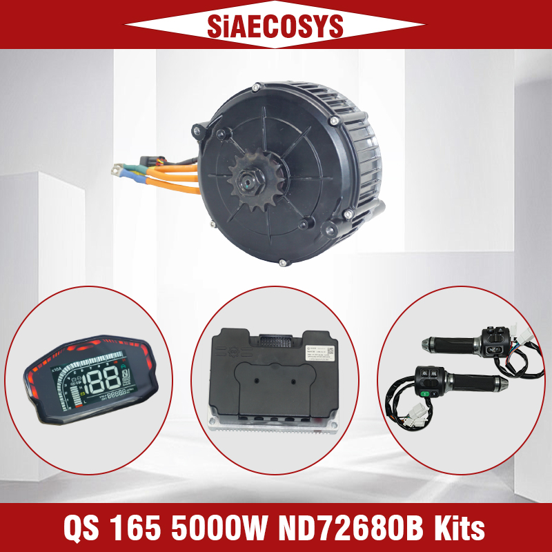 QS MOTOR QS165 V2 5000W 72V 35 - Mid Drive Motor Kit 72V 5000W avaliação e preço