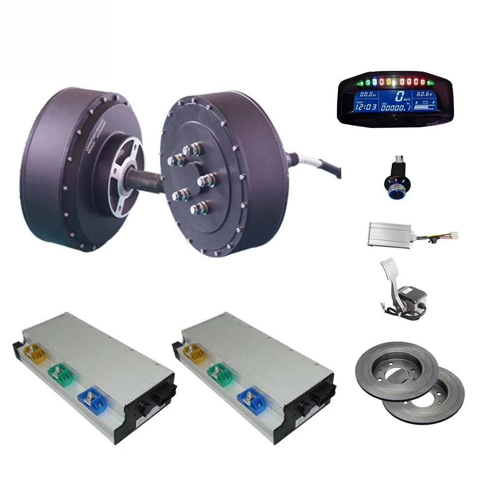 Kit de Conversão de Roda com M - Qs Motor 273 8000W Hub Motor avaliação e preço