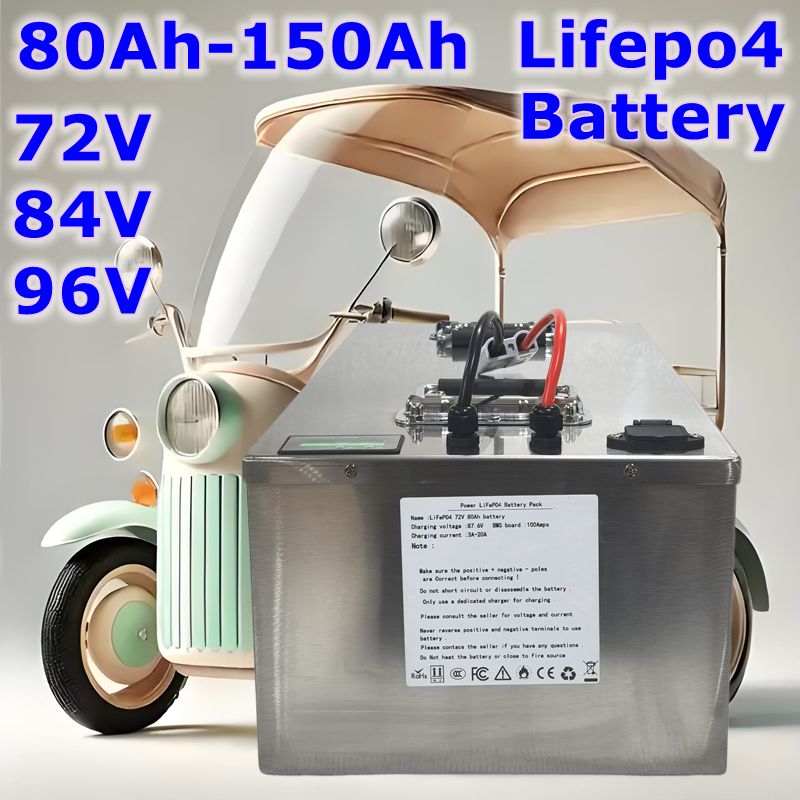 Bateria lifepo4 72v 84v 96v 80 - Lifepo4 72V 100Ah Battery Pack Ev avaliação e preço