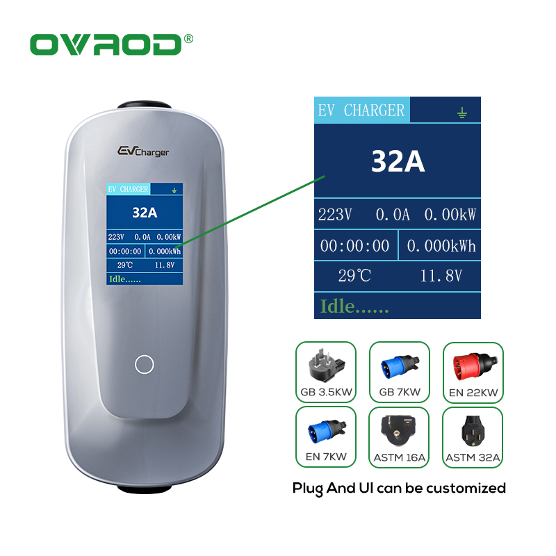 Carregador Portátil Ovrod para - Type 2 Portable Ev Charger 11Kw Cee avaliação e preço