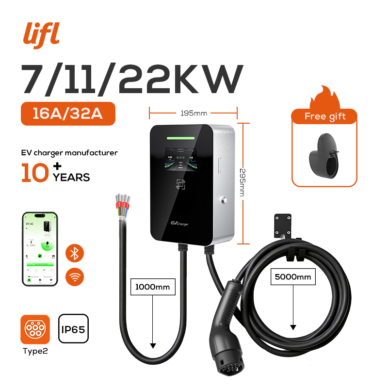 Carregador Inteligente Lifl 7K - Ev Charger Type 2 22Kw 32A 3 Phase avaliação e preço